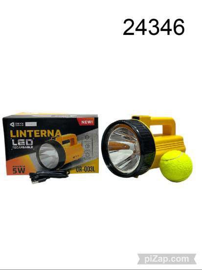 Imagen de LINTERNA LED RECARGABLE ORYX 5W 4.25